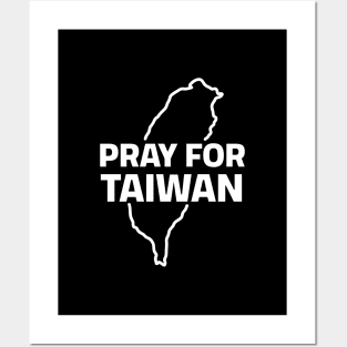 Pray For Taiwan. Stop war Posters and Art